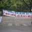 Papeete, novembre 2008. Parmi les banderolles des fonctionnaires grévistes.